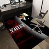 1pc Scarface Office Carpet Chair Mats Soft, Comfortable, All Season,Perfect for Home, Bedroom, or Office Decor, Perfect Gift for