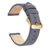 Elegantes Echtleder-Uhrenarmband, Schnellverschluss 14mm/16m/18mm/20mm/22mm Uhrenarmbänder, für Samsung, Seiko, Oris, Citizen Uhr