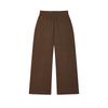 New FILA Knitted Sweatpants Women's Rusty Umber F11W443604FBN