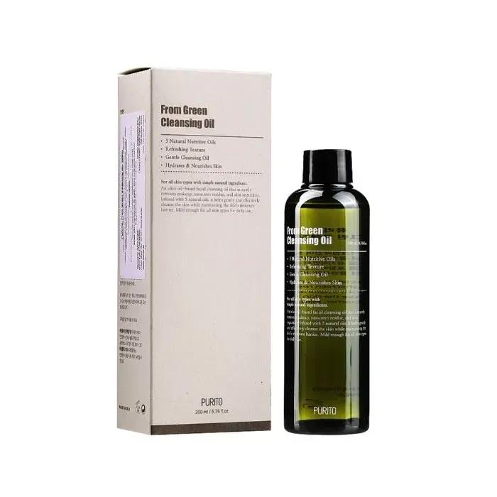 Hydrophilic Oil for Removing Makeup From Green Cleansing Oil PURITO 200 Ml