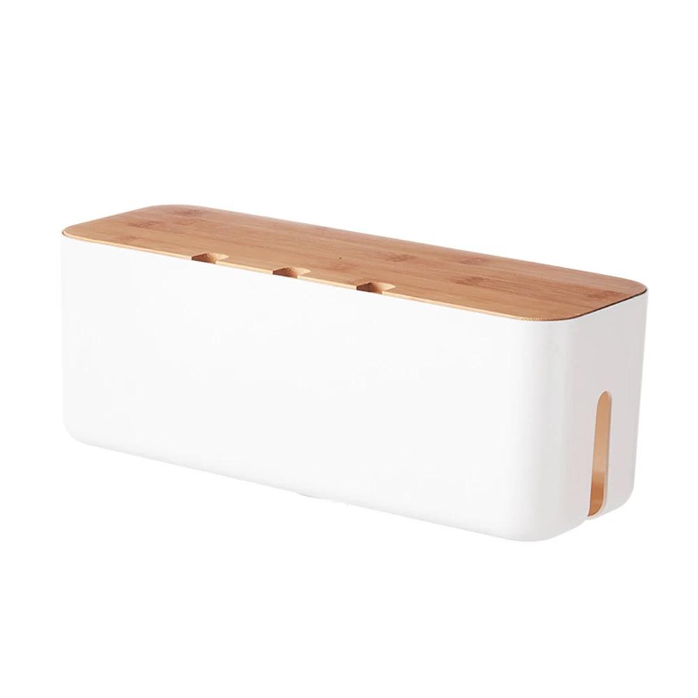 Clutter Management Data Cable Management Clutter-free Cable Management Heat-resistant Cable Organizer For USB Devices белый