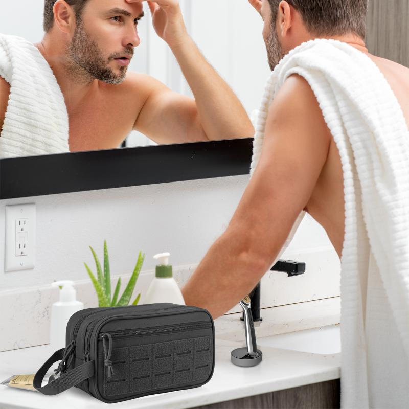 Kulturbeutel Herren Damen Hygienebeutel Rasierkoffer Reise Dusch-Make-up-Tasche Kosmetik-Organizer-Taschen
