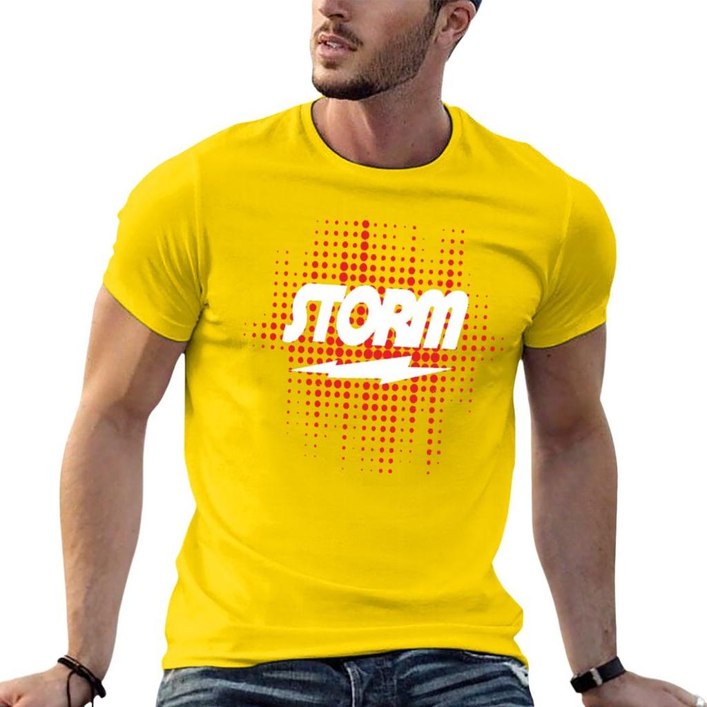 Nowy T-shirt Storm Bowling Krótki t-shirt Bluzka t-shirt dla mężczyzn