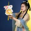 Handmade Handheld Rabbit Lantern Chinese Style Traditional Craft Lantern  School Project