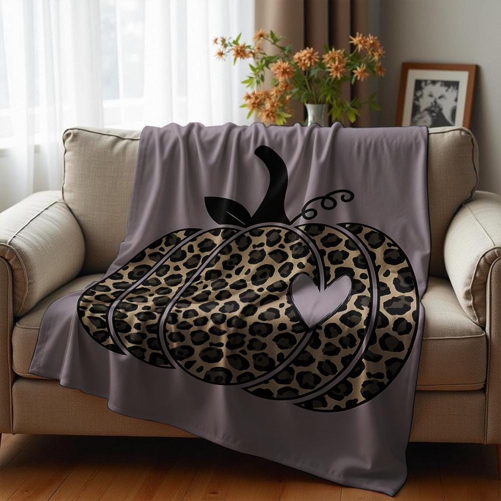 Leopard Fledermaus Silhouette Weiche Flanelldecke Atmungsaktige Warme Überwurfdecke für Büro Auto Sofa Kinderzimmer Geburtstag Weihnachtsgeschenk