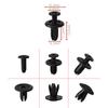 20 Stück Passend für 5MM 6MM 8MM Loch Universelle Auto Stoßstangen Befestigungsklammern Kunststoffschrauben Halteklammern Auto Kotflügel Kofferraum Schmutzfänger Clips