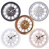 Clock Battery Operated Decorative Wall for Office Bedroom Living Room