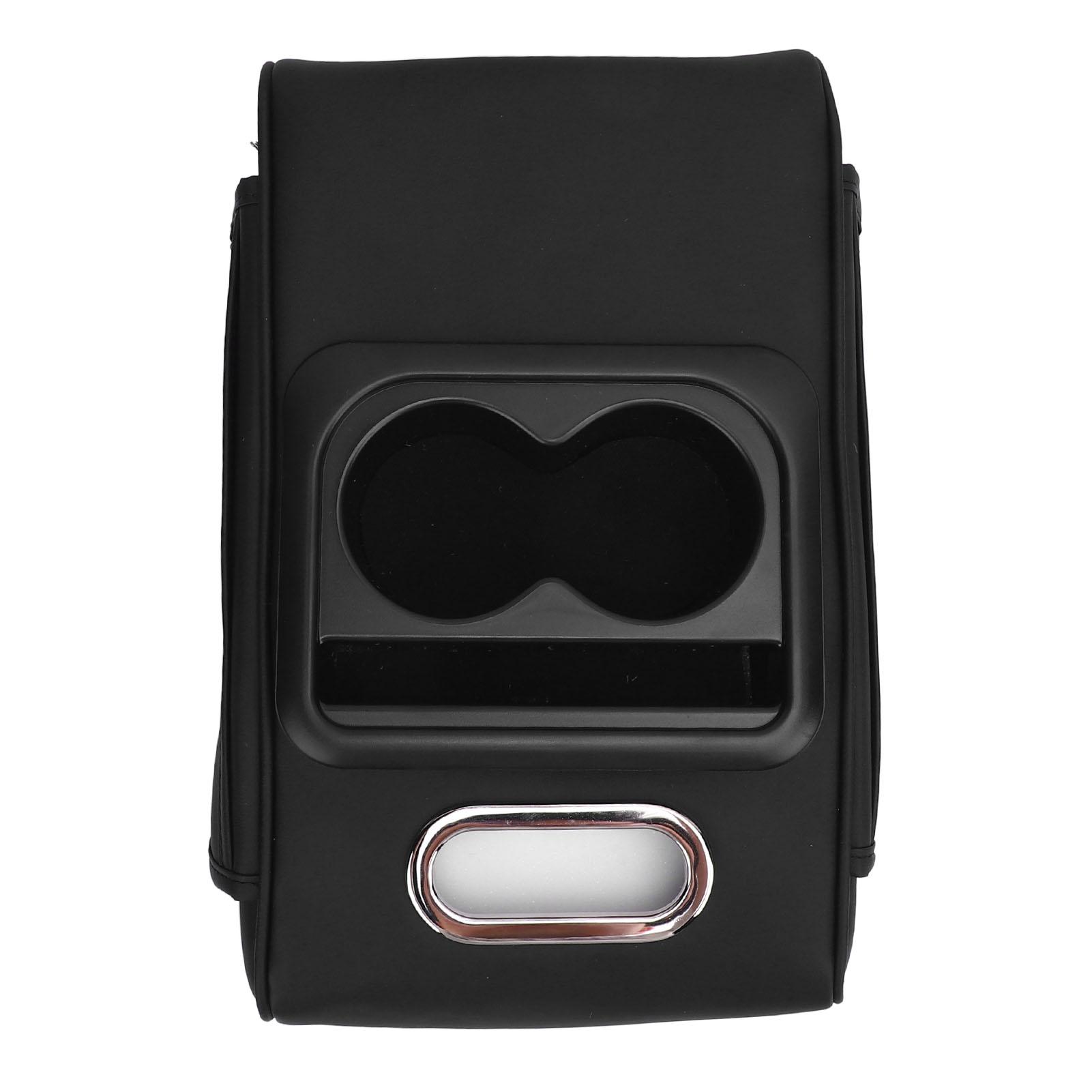 

Крышка центральной консоли с 2 подстаканниками и коробкой для салфеток Подкладка из пены с эффектом памяти Наппа Кожа Мягкая