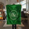 St. Gallen Voetbalclub Print Flanellen Deken, Hoge Kwaliteit Comfortabel voor Alle Seizoenen, Woondecoratie, Warmte en Comfort