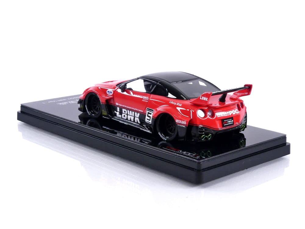 TrueScale Miniatures TSM MODEL WORKS GT Nissan Version 1 Finished Product TSMV0011 1/43 LB-Silhouette 35GT-RR Red/Black
