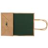 10Pcs Kraft Paper Bag   Snacks Shopping Present Gift Bags With Handles for Wedding