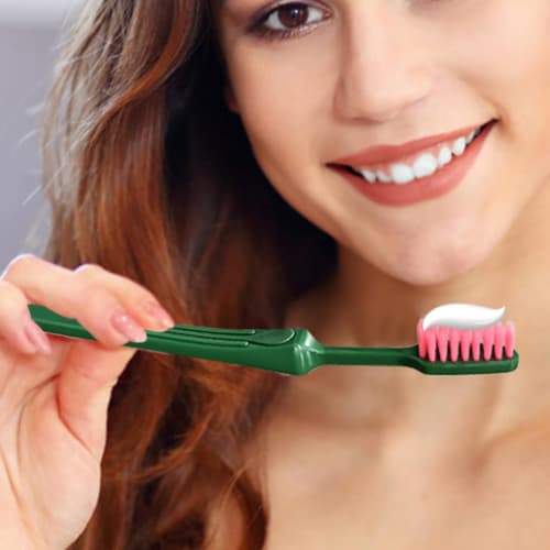 Fine Bristle Toothbrush, Soft Toothbrush for Adults, Small Head Soft Bristle Toothbrush, Ergonomic and Perfect for Sensitive Teeth, Ultra-Fine Bristle