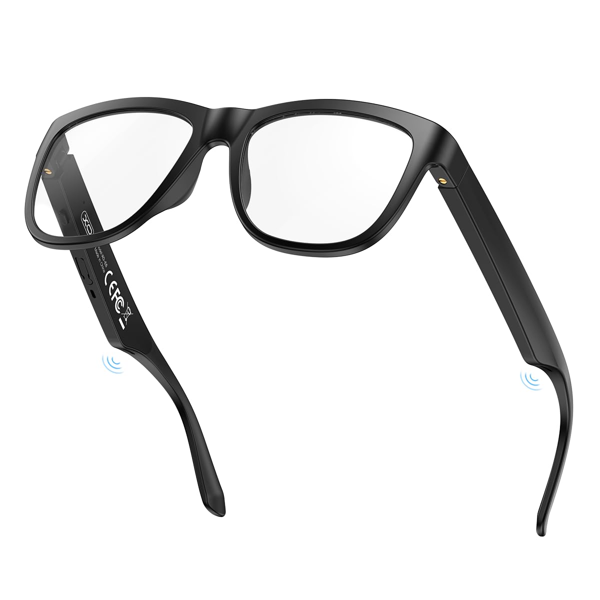 

Simple is Smart Blue Light Blocking Glasses Wireless Audio Glasses Voice Call Bluetooth Microphone Stereo Speaker Open Ear Music Playback Call Light