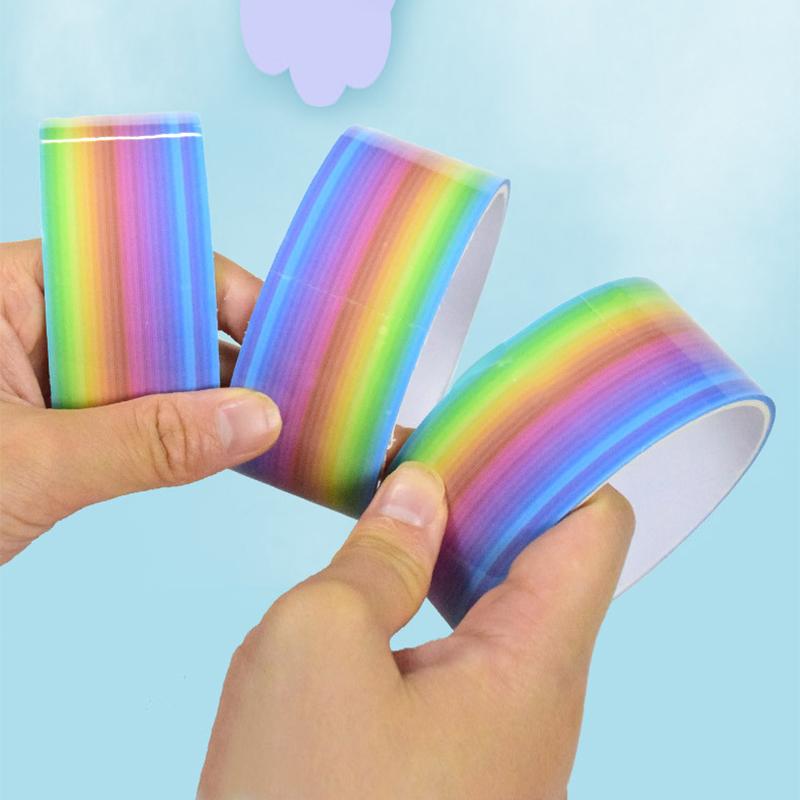 Bila de Bandă Adezivă Colorată Decomprimare Lipicios Rulare DIY Jucării Amuzante Bile Colorate Fabricare Jucărie Colorată Mascare Lipici