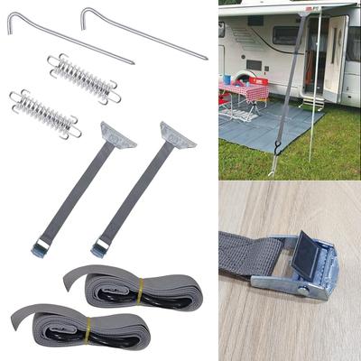 For Camping Tools Caravan Motorhome Outdoor Camping Tool For Fiamma Thule Awning Tie Down Kit Type Car Accessories