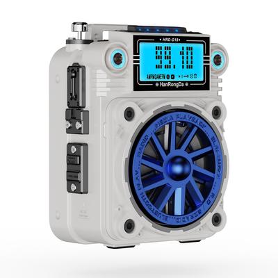 HRDG18 Colorful Multi-functional BT Speaker with LED Colorful Lights 9 Levels Rotating Speed With
