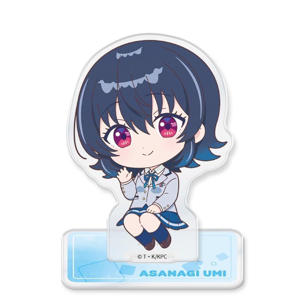 Atfes The Second Most Beautiful Girl in the Class Umi Asanagi Chibi Acrylic Stand Figure Anime Character Display