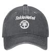 Tokio Hotel Music Logo Baseball Cap GerUnisex Rock Band Streetwear Unisex Unisex Hats Sunscreen Outdoor Sports Baseball Caps Present