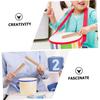 Abaodam 20pcs Butter Party Rhythm Sticks, Kids Educational Tool, Kids Musical Instrument Sticks, Musical Instrument for Kids, Rhythm Sticks, Wooden