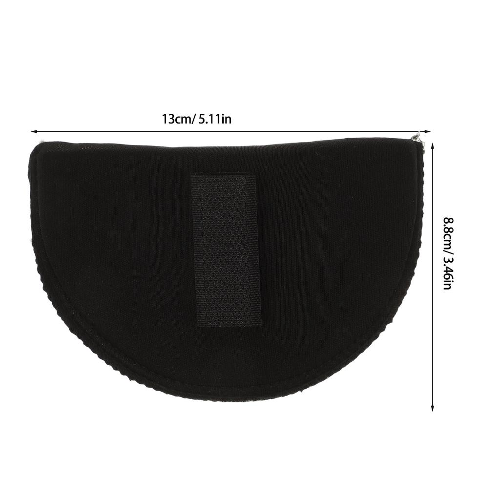 4 ks Houbové ramenní vycpávky Samolepicí Protiskluzové Šicí Pěnové Vycpávky Pro Oblek Kabát Bundu Sako Oblečení Unisex Podpůrná Vložka