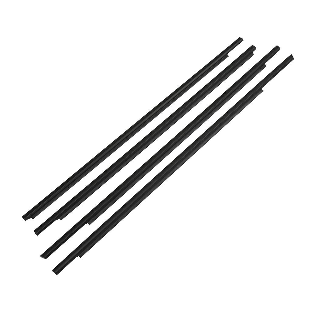 Uxcell Window Weatherstrip Trim Seal Belt for Toyota Prius 1 Set 2004-2009, Rubber, Black, 75710-47010,