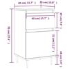 VidaXL Buffets 2 pcs noir 40x35x70 cm bois d’ingénierie 831135