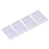 40Pcs Cabinet Door Bumper Adhesive Waterproof Transparent PU Stopper Wall Protector Guard