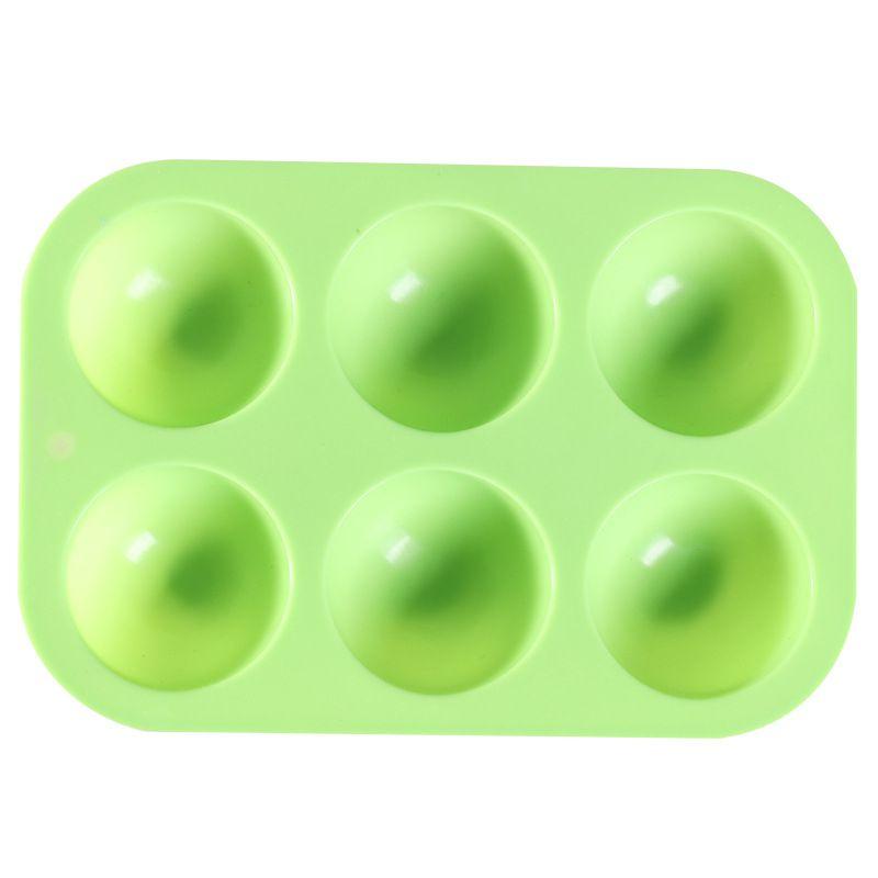 561524holes 3d Half Ball Semicircle Silicone Chocolate Mold Cake Mold Baking