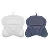 Soft Bath Pillow 4D Breathable Mesh Machine Washable Design Oversized Support For Neck Back Shoulder Spa Relaxation