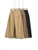 Damen weite legere Khaki-Hose, koreanischer Stil, Frühling und Herbst, bodenlang, lockere Passform