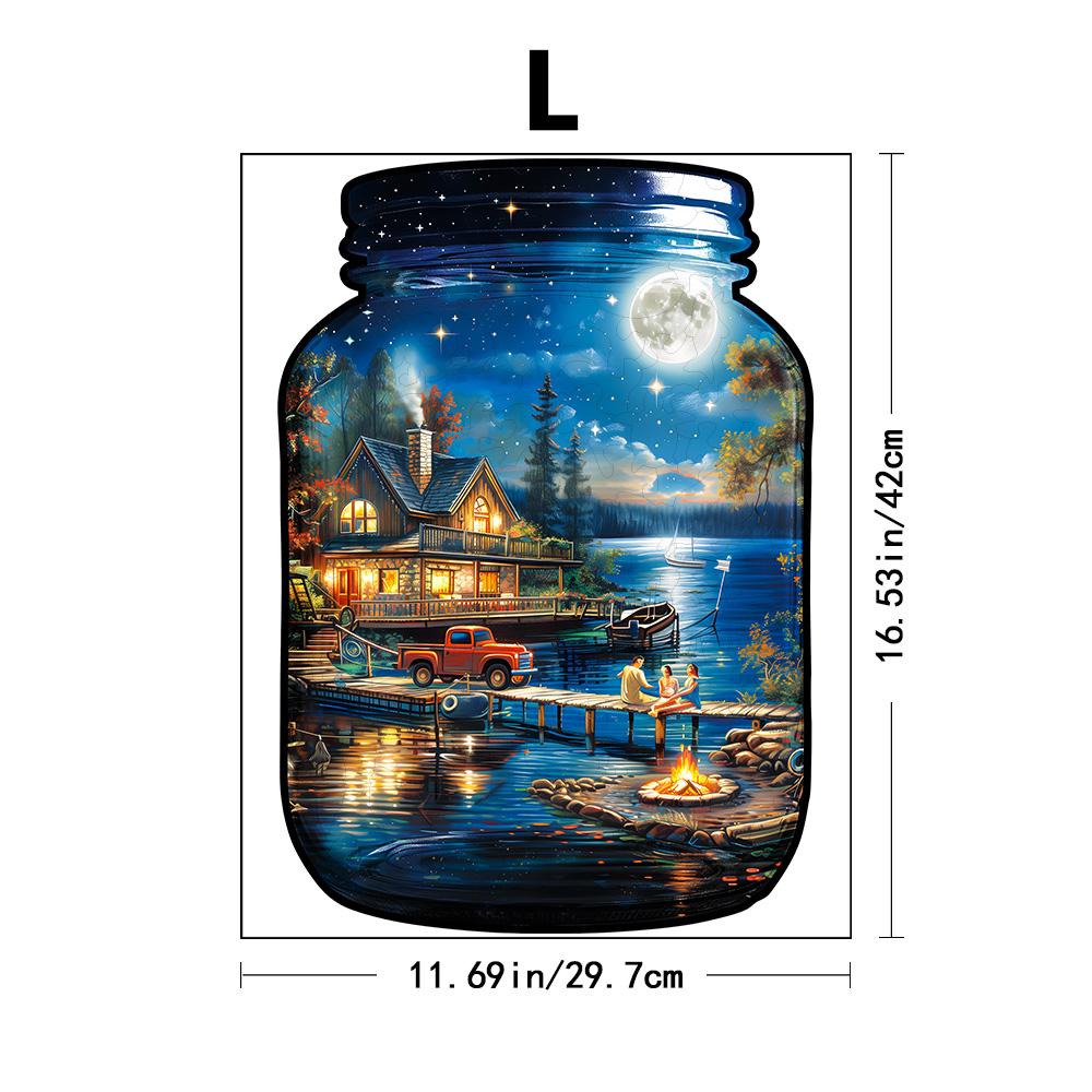 Wooden Puzzle - Colorful Succulent - Adult and Children's Wooden Puzzle - Unique Shaped Animal Wooden Puzzle - Adult Jigsaw