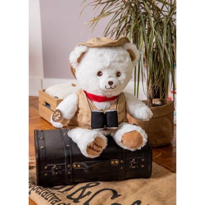 Plush - Gaston the Adventurer - 40 Cm - Brown - Child - Unisex