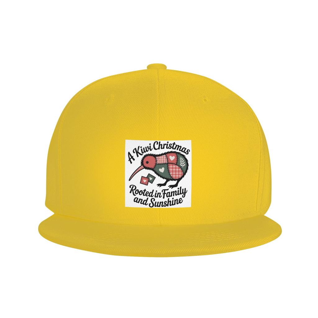 Patchwork Kiwi Silhouette  A Kiwi Christmas Baseball Caps Snapback Fashion Baseball Hats Breathable Casual Casquette Outdoor