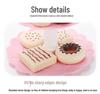 Kids' Dessert Tower Playset: Pretend Cake, Cookie, and Donut Toy Collection