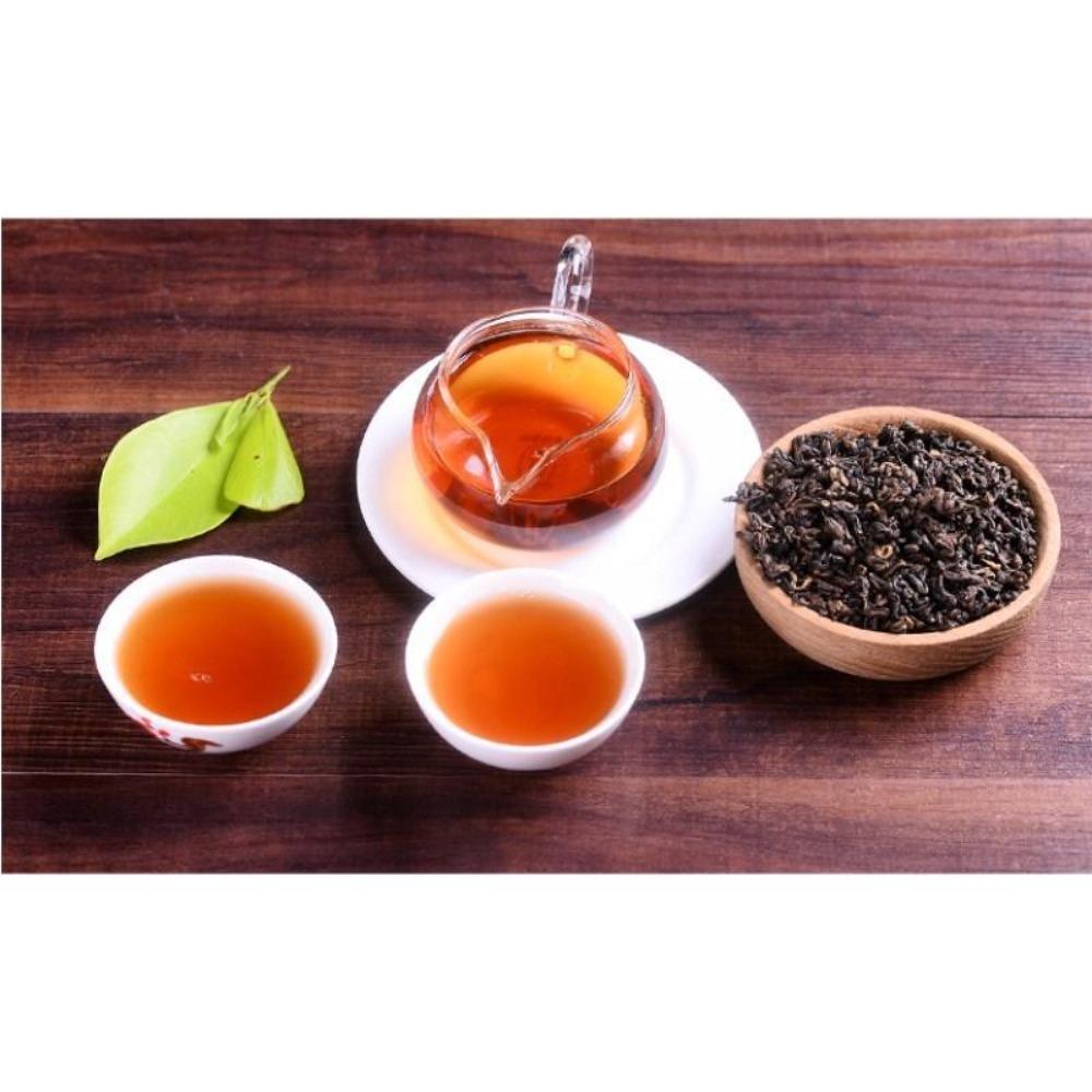 Chá Preto de Yunnan Premium Folha Solta 500g Chá Biluochun Autêntico