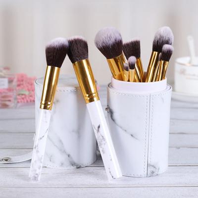 10pcs Set Makeup Brushes Tool Set Cosmetic Powder Eye Shadow Foundation Blush Blending Beauty Maquiagem Beauty Kit for Party