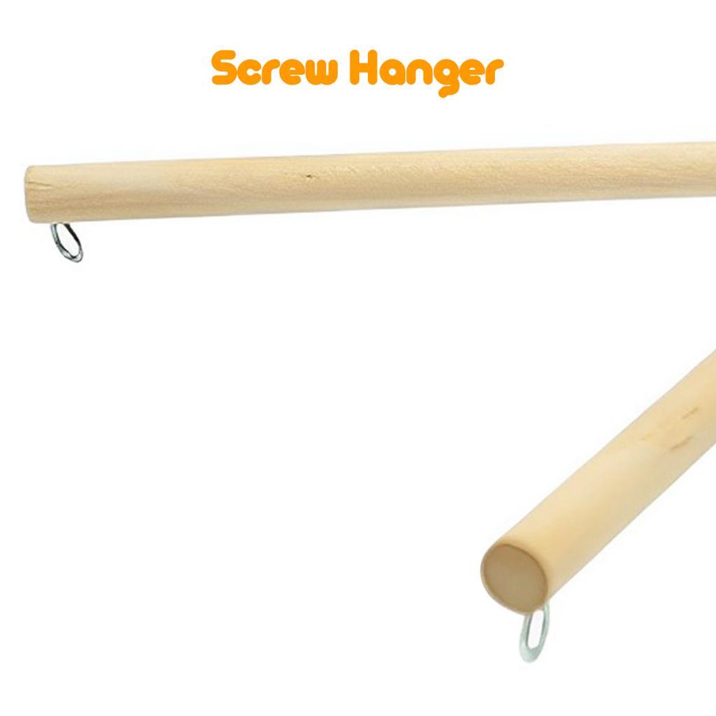 Wooden Mobile Frame Kit Decoration Creative Equipment DIY Wind Chime for Crib