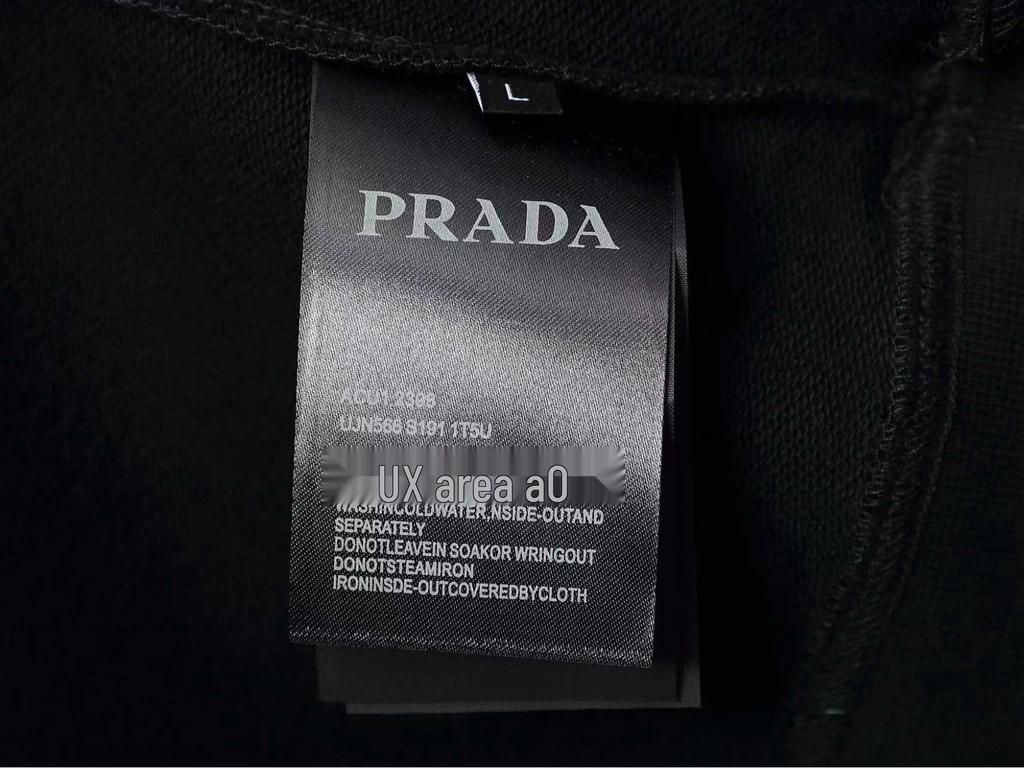 Men's P Brand Autumn/Winter Triangle Logo Hoodie with Long Sleeves