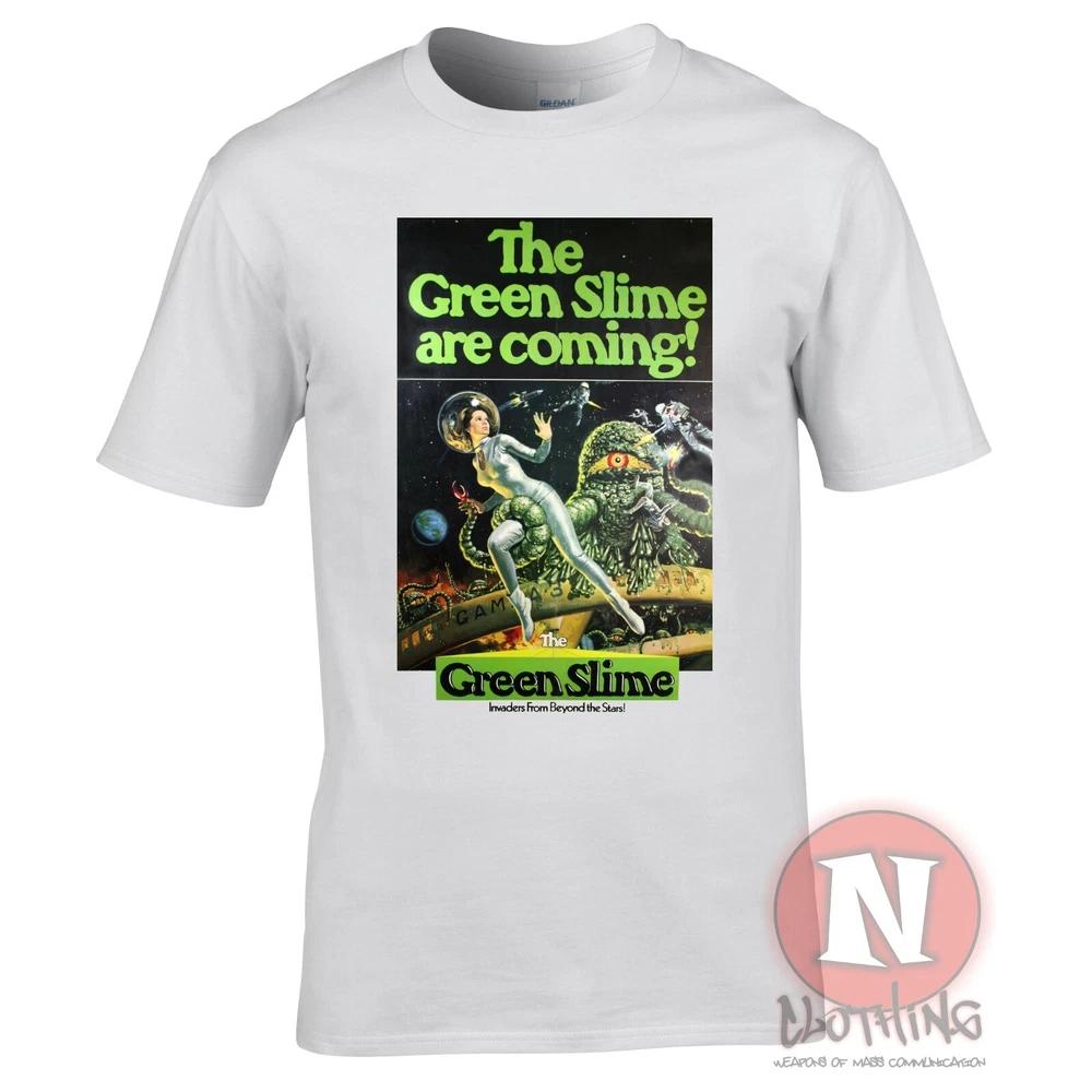 The Green Slime TShirt Classic Science Fiction Movie Poster 1968 S