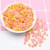 Hot Selling Miniature Polymer Clay Figurine Multi-Fruit Slices Sprinkles for Kids Craft and Slime