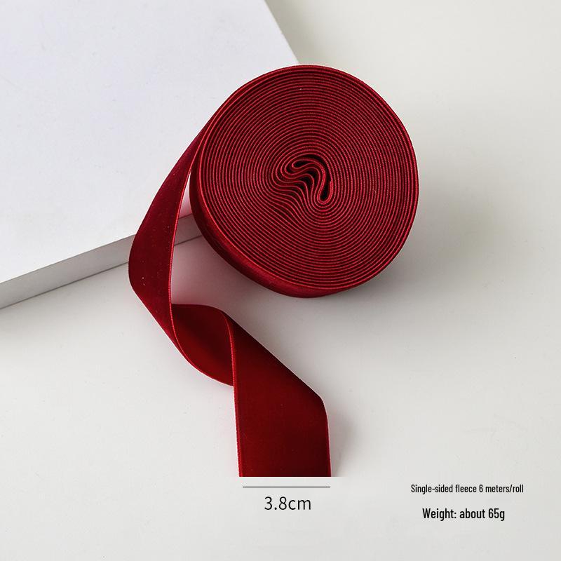 Festive Velvet Ribbon for Gift Wrapping & DIY Ornaments