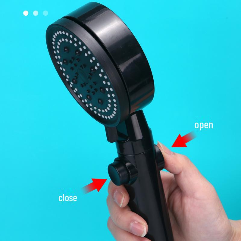 Yuba Pressurized Rain Shower Head Set with Large Water Outlet