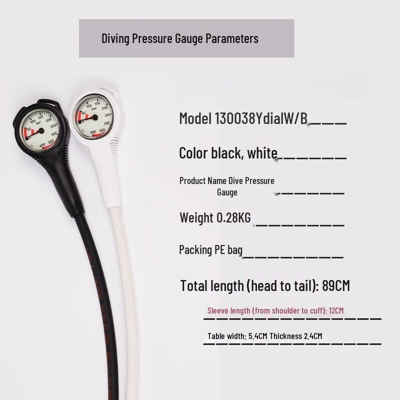 Scuba Diving Pressure Gauge