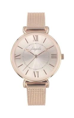 [Follow] Fragola Color Dial Bangle Watch H04724A-3 PGPK Women's Rose Gold