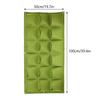 18  s Vertical Wall Outdoor Garden Plant Bags Planter Made of Felt,  Vertical Garden Bags Plants, Reusable Hanging Bag Wall Plant