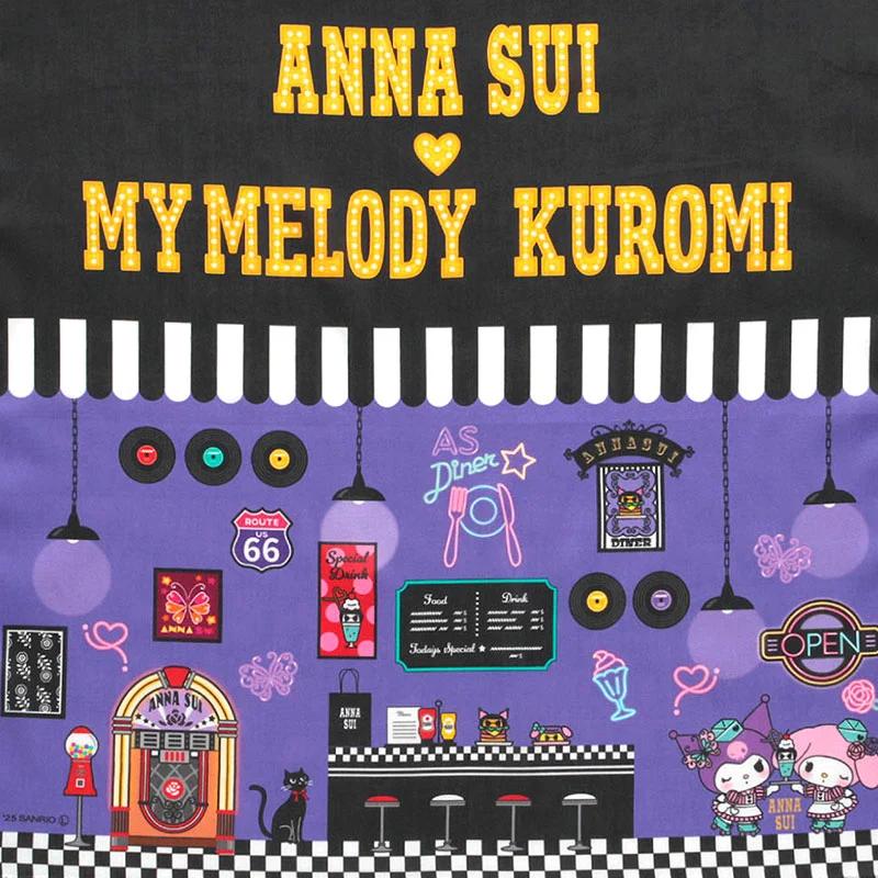Sanrio ANNA SUI Handkerchief ( Diner ) Japan NEW