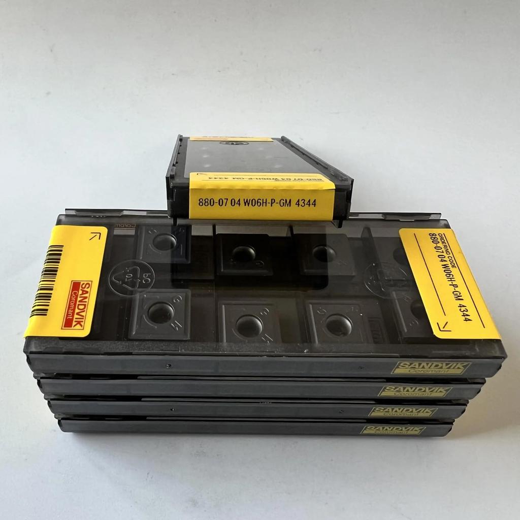 880-0704W06H-P-GM 4344 / Industrial indexable Carbide Inserts 10 Pcs