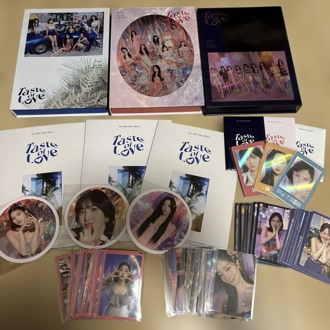 

[USED] Twice Taste of Love Album 3 types
