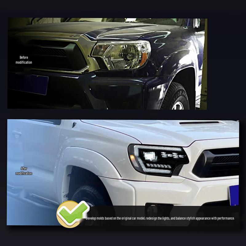Compatible LED Headlight Assembly for Toyota Tacoma (2012-2015)