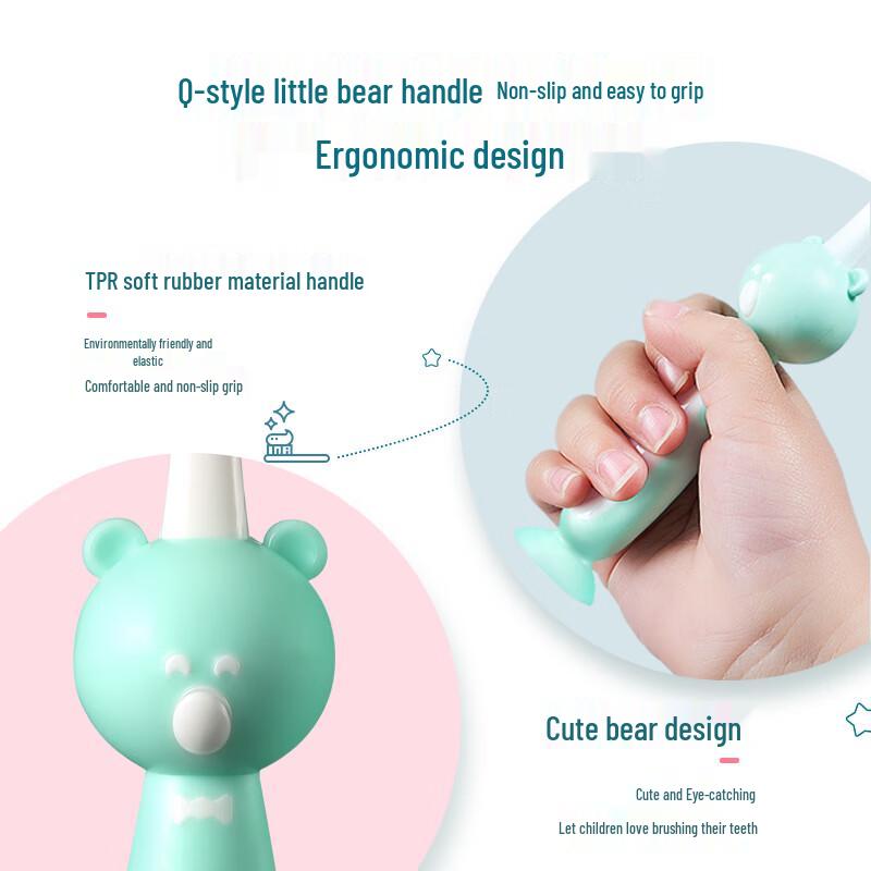 Avec Moi Kids Soft Bristle Toothbrush